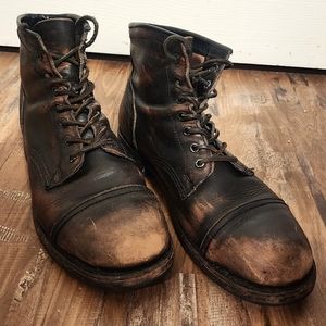 FRYE Logan Antique Black Boot
